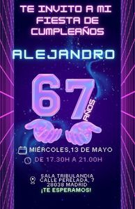 Ejemplo de invitación personalizada de Tribulandia